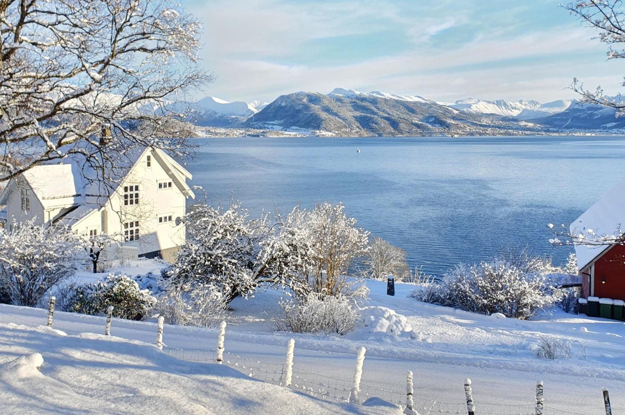 Irenegarden - Fjord View Holiday Home Lauvstad Kültér fotó
