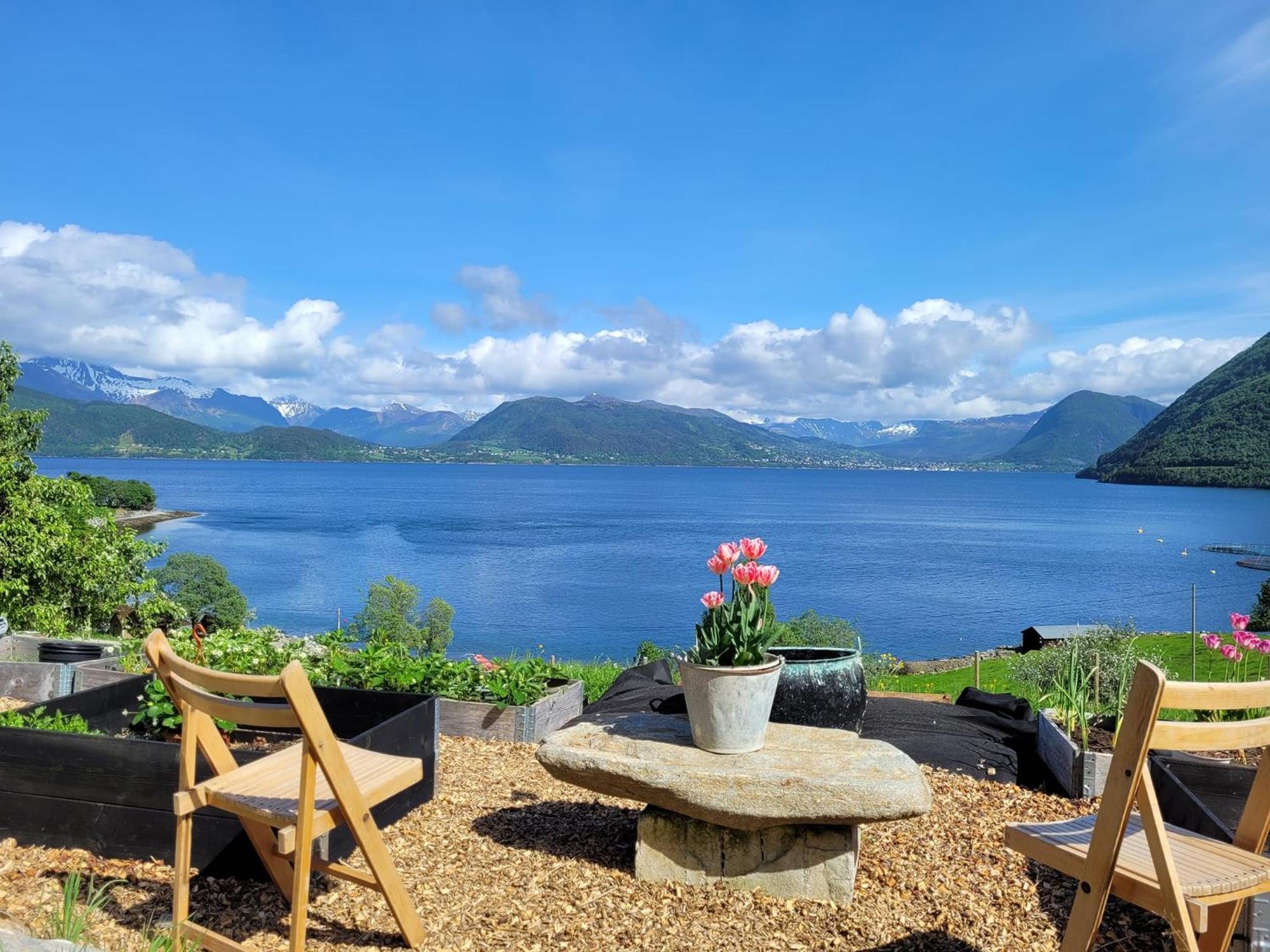 Irenegarden - Fjord View Holiday Home Lauvstad Kültér fotó