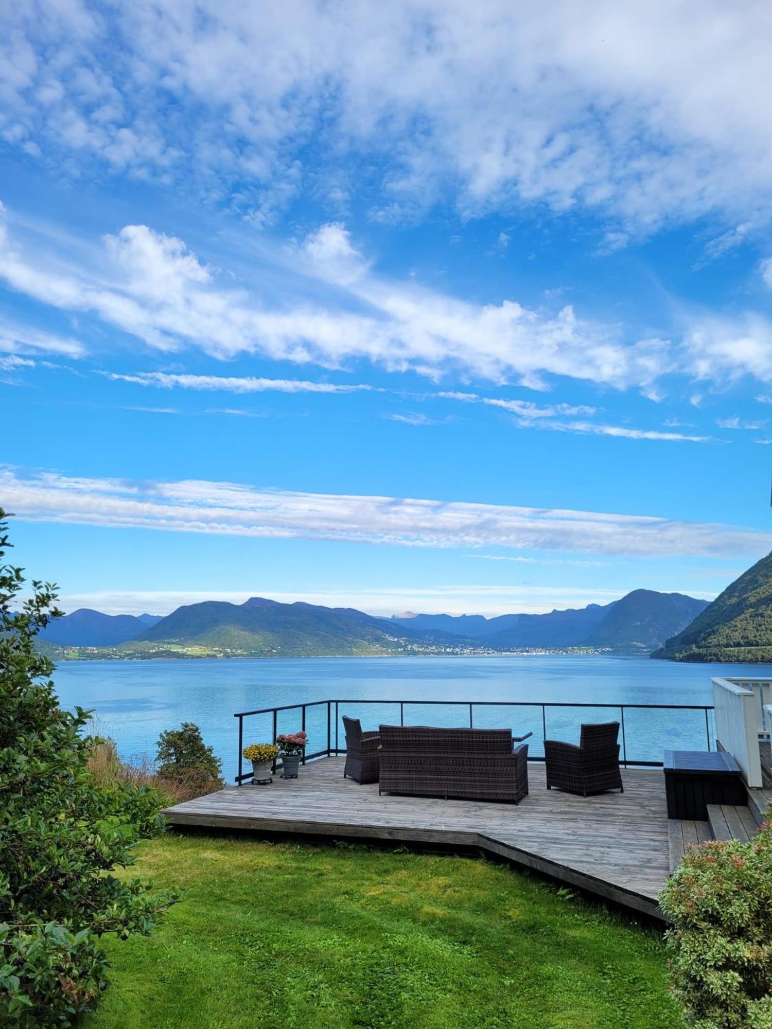 Irenegarden - Fjord View Holiday Home Lauvstad Kültér fotó